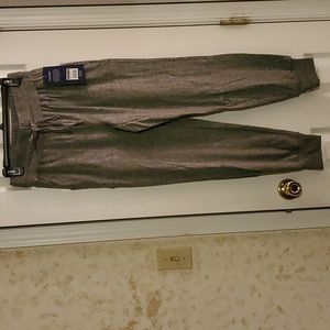 Marika jogging pant. Olive Grove/Gray. Small